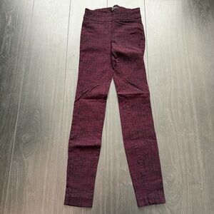 RW&Co - Modern Stretch Legging in Paint Brush Stroke Print